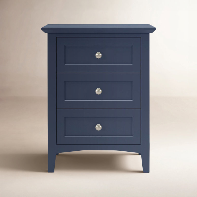 Birch Lane™ Renee 3 - Drawer Nightstand & Reviews | Wayfair